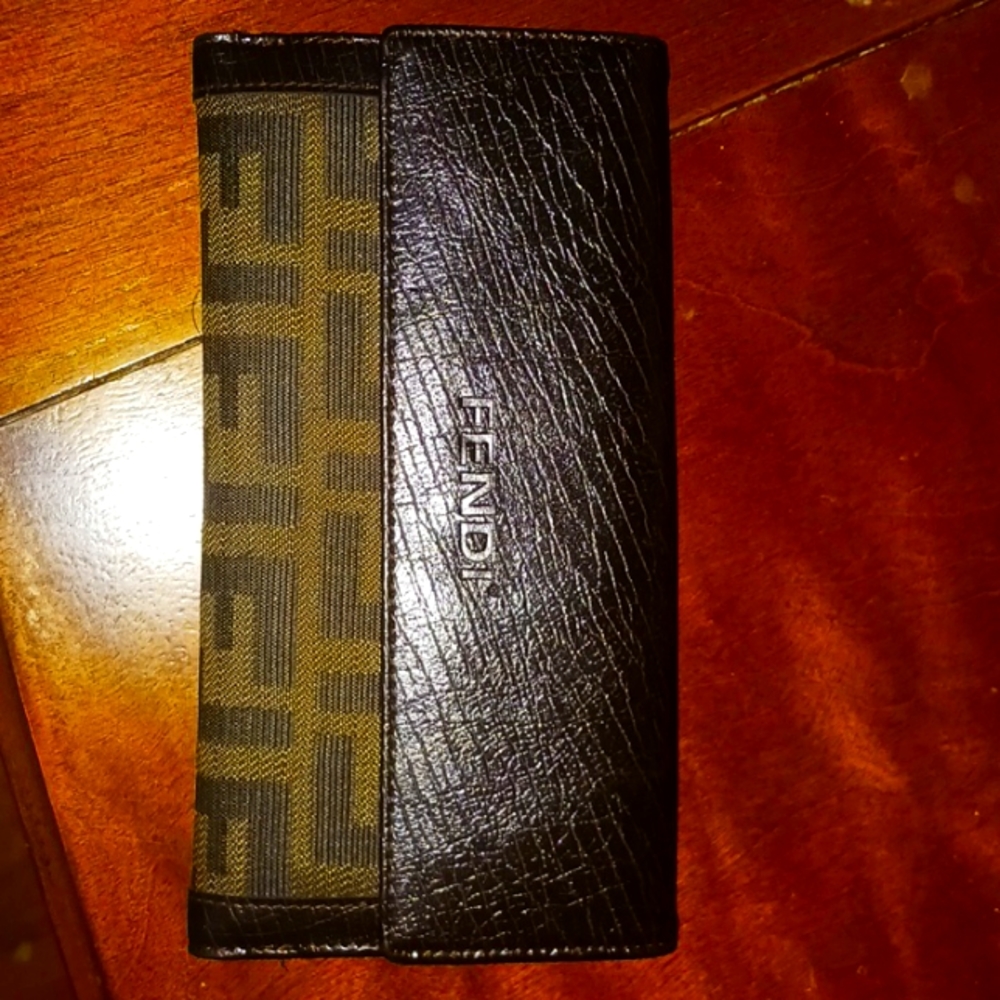 Fendi Brown Zucca Wallet